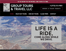 Tablet Screenshot of grouptoursandtravel.com
